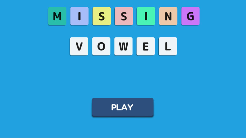 Missing Vowel